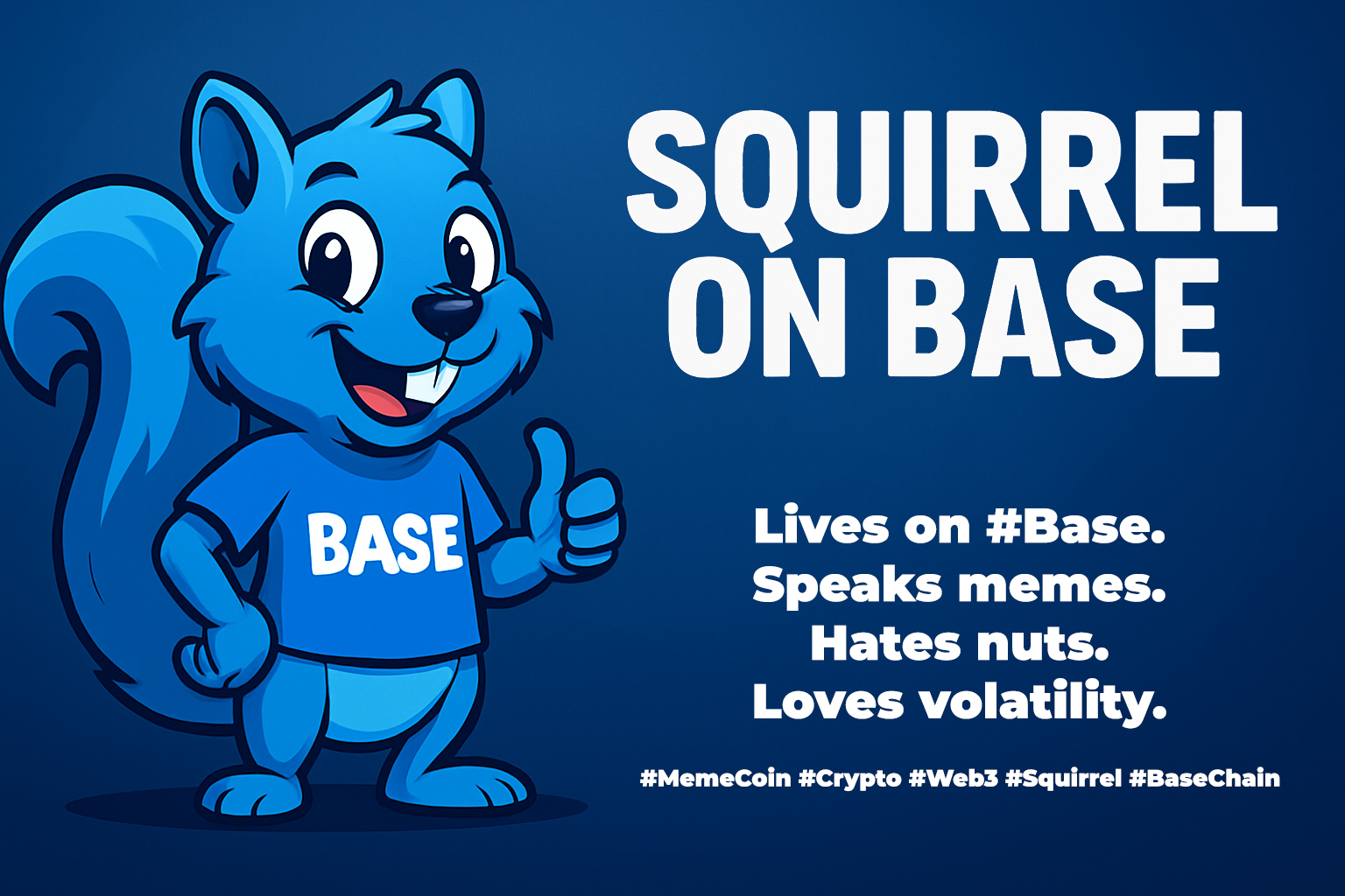 Squirrel on Base Coming Soon